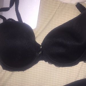 Black Lacey bra